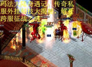 玛法大陆奇遇记：传奇私服外挂秘技大揭秘，解开跨服征战之谜
