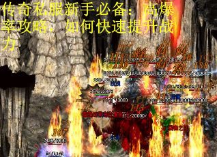 传奇私服新手必备：高爆率攻略，如何快速提升战力