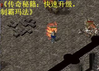 《传奇秘籍：快速升级，制霸玛法》