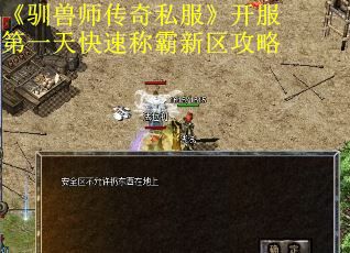《驯兽师传奇私服》开服第一天快速称霸新区攻略
