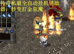 传奇私服全自动挂机辅助器：秒变打金狂魔