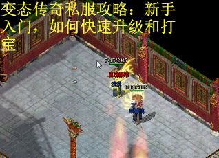 变态传奇私服攻略：新手入门，如何快速升级和打宝