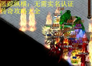 匿踪纵横：无需实名认证传奇攻略大全