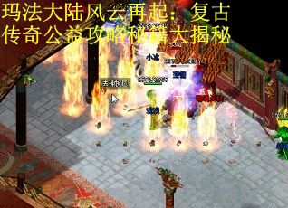 玛法大陆风云再起：复古传奇公益攻略秘籍大揭秘