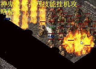 神鬼传奇：四技能挂机攻略秘笈