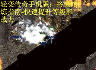 轻变传奇手机版：终极修炼指南-快速提升等级和战力