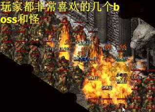 玩家都非常喜欢的几个boss和怪