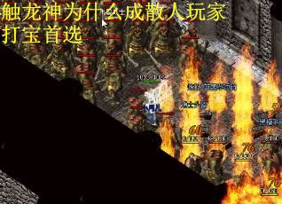 触龙神为什么成散人玩家打宝首选