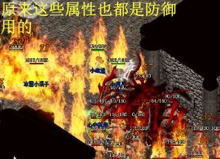 原来这些属性也都是防御用的