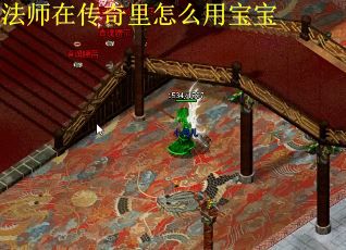 法师在传奇里怎么用宝宝