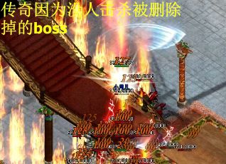 传奇因为没人击杀被删除掉的boss