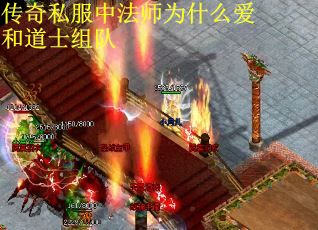 传奇私服中法师为什么爱和道士组队