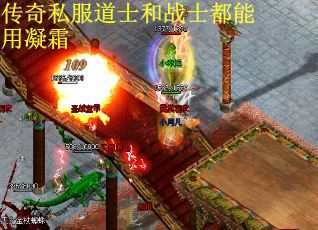 传奇私服道士和战士都能用凝霜