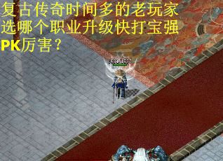 复古传奇时间多的老玩家选哪个职业升级快打宝强PK厉害？