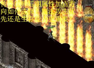 传奇法师后期属性加点方向如何选择？魔法攻击优先还是生存能力更重要？