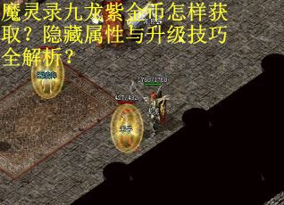 魔灵录九龙紫金币怎样获取？隐藏属性与升级技巧全解析？