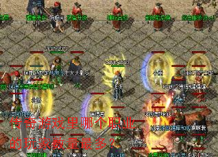 传奇游戏里哪个职业的玩家数量最多? 传奇游戏里哪个职业的玩家数量最多?