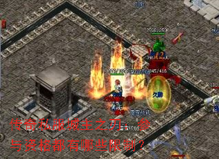 传奇私服城主之刃:参与资格都有哪些限制? 传奇私服城主之刃:参与资格都有哪些限制?
