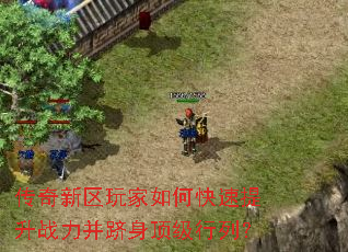 传奇新区玩家如何快速提升战力并跻身顶级行列? 传奇新区玩家如何快速提升战力并跻身顶级行列?