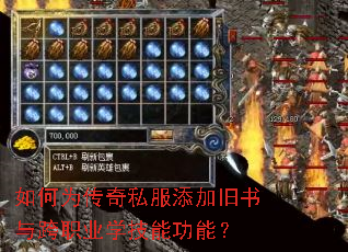 如何为传奇私服添加旧书与跨职业学技能功能? 如何为传奇私服添加旧书与跨职业学技能功能?