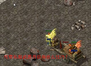 传奇私服武器升级有什么技巧? 传奇私服武器升级有什么技巧?