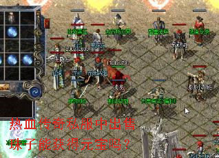 热血传奇私服中出售珠子能获得元宝吗? 热血传奇私服中出售珠子能获得元宝吗?