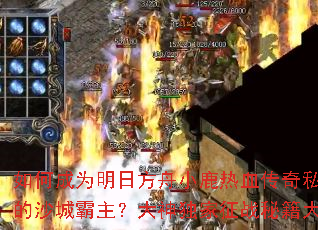 ��γ�Ϊ���շ���С¹��Ѫ����˽���е�ɳ�ǰ��������������ս�ؼ��󹫿�