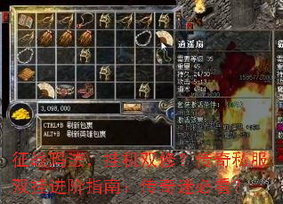 征战玛法,挂机双修?传奇私服双挂进阶指南:传奇迷必看? 征战玛法,挂机双修?传奇私服双挂进阶指南:传奇迷必看?