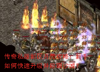 传奇私服新区开荒攻略:新手如何快速升级并称霸沙城? 传奇私服新区开荒攻略:新手如何快速升级并称霸沙城?