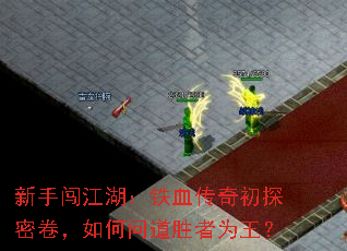 新手闯江湖:铁血传奇初探密卷,如何问道胜者为王? 新手闯江湖:铁血传奇初探密卷,如何问道胜者为王?