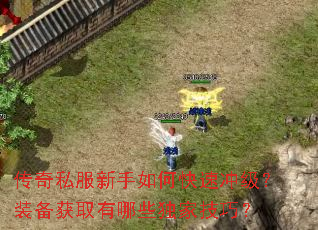 传奇私服新手如何快速冲级?装备获取有哪些独家技巧? 传奇私服新手如何快速冲级?装备获取有哪些独家技巧?