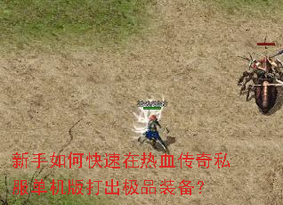 新手如何快速在热血传奇私服单机版打出极品装备? 新手如何快速在热血传奇私服单机版打出极品装备?