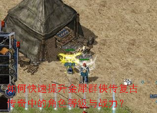 如何快速提升金犀群侠传复古传奇中的角色等级与战力? 如何快速提升金犀群侠传复古传奇中的角色等级与战力?