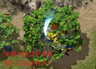 如何快速提升幸运值打造极品神兵? 如何快速提升幸运值打造极品神兵?