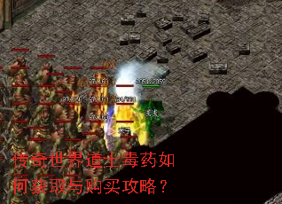 传奇世界道士毒药如何获取与购买攻略? 传奇世界道士毒药如何获取与购买攻略?