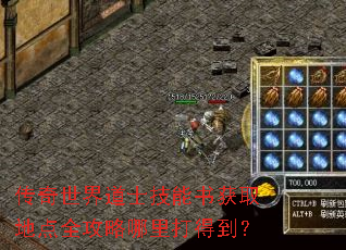 传奇世界道士技能书获取地点全攻略哪里打得到? 传奇世界道士技能书获取地点全攻略哪里打得到?