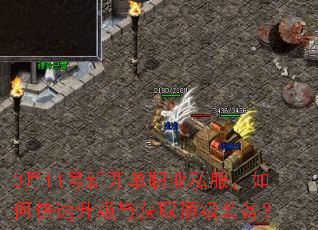 3月11号新开单职业私服,如何快速升级与获取顶级装备? 3月11号新开单职业私服,如何快速升级与获取顶级装备?