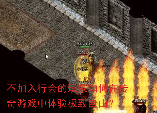 不加入行会的玩家如何在传奇游戏中体验极致自由? 不加入行会的玩家如何在传奇游戏中体验极致自由?