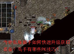 传奇私服新手如何快速升级获取装备?高手有哪些PK技巧? 传奇私服新手如何快速升级获取装备?高手有哪些PK技巧?
