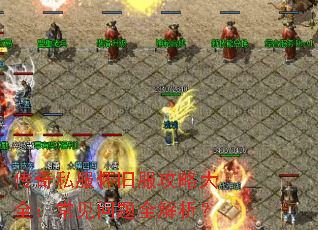 传奇私服怀旧服攻略大全:常见问题全解析? 传奇私服怀旧服攻略大全:常见问题全解析?