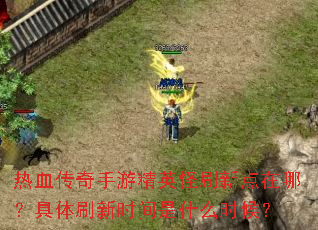 热血传奇手游精英怪刷新点在哪?具体刷新时间是什么时候? 热血传奇手游精英怪刷新点在哪?具体刷新时间是什么时候?