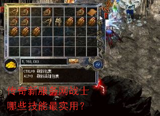 传奇新服务网战士哪些技能最实用? 传奇新服务网战士哪些技能最实用?