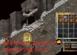 职业微体验:如何成为传奇游戏中的顶尖高手? 职业微体验:如何成为传奇游戏中的顶尖高手?
