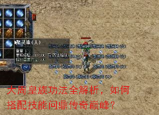 大周皇族功法全解析,如何搭配技能问鼎传奇巅峰? 大周皇族功法全解析,如何搭配技能问鼎传奇巅峰?